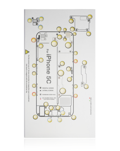 IScrews Position Mat pour iPhone 5C (dottorpod)
