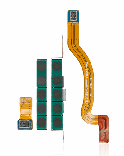 5G antenne nappe avec Module pour Samsung Galaxy S22 Ultra (S908U) (4 Piece Set)