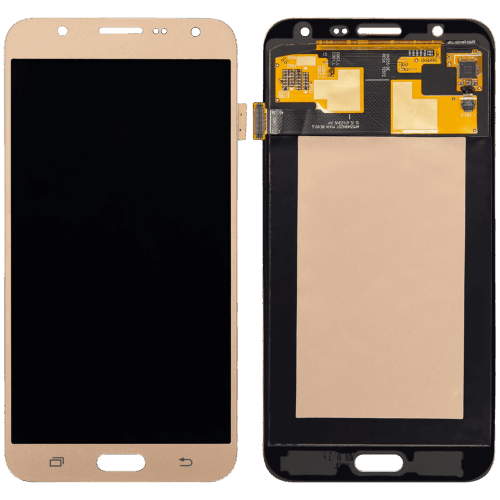 Écran OLED sans cadre pour Samsung Galaxy J7 (J700 / 2015) (Remis à neuf) (Blanc) – Image 2