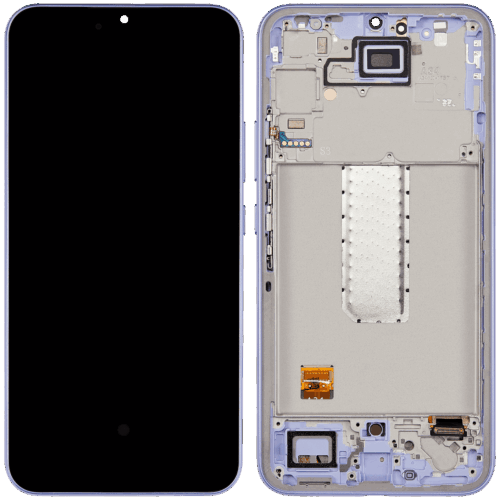 OLED Assembly With Frame For Samsung Galaxy A34 5G (A346 / 2023) (Refurbished) (Violet) – Image 2
