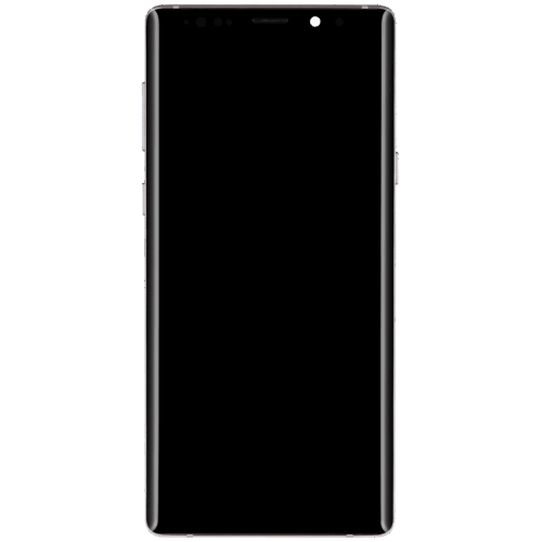 Écran OLED avec cadre pour Samsung Galaxy Note 9 (reconditionné) (argent nuageux) – Image 3
