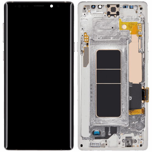 Écran OLED avec cadre pour Samsung Galaxy Note 9 (reconditionné) (argent nuageux) – Image 2