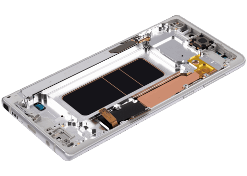 Écran OLED avec cadre pour Samsung Galaxy Note 9 (reconditionné) (argent nuageux) – Image 6