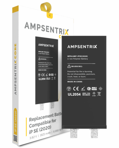 Batterie de remplacement pour iPhone SE (2020) (Soudure par points requise) (AmpSentrix Core) – Image 2