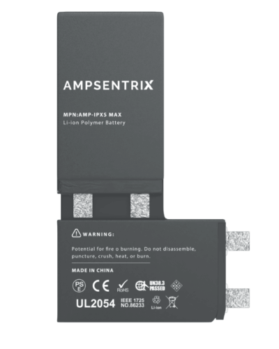 Batterie de remplacement pour iPhone XS Max (soudure par points requise) (AmpSentrix Core) – Image 4