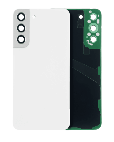 Coque arrière en verre avec objectif pour Samsung Galaxy S22 Plus 5G (sans logo) (Pièce de rechange Plus) (Blanc) – Image 7