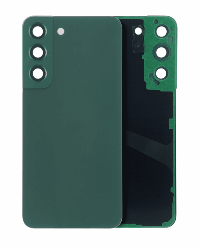 Coque arrière en verre avec objectif pour Samsung Galaxy S22 5G (sans logo) (Pièce de rechange Plus) (Vert) – Image 7