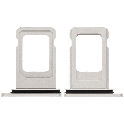 Tiroir pour carte SIM unique pour iPhone 11 (blanc) – Image 2