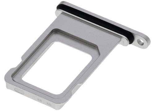 Tiroir pour carte SIM unique pour iPhone 11 (blanc) – Image 5
