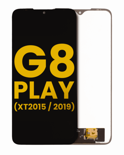 LCD Assembly Without Frame For Motorola Moto G8 Play (XT2015 / 2019) (Refurbished) (Black)