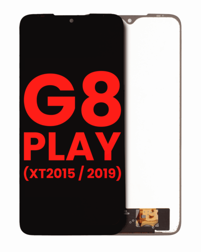 LCD Assembly Without Frame For Motorola Moto G8 Play (XT2015 / 2019) (Aftermarket Plus: Incell) (Black)