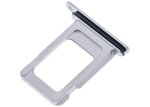 Tiroir pour carte SIM unique pour iPhone 11 Pro / 11 Pro Max (Argent) – Image 6