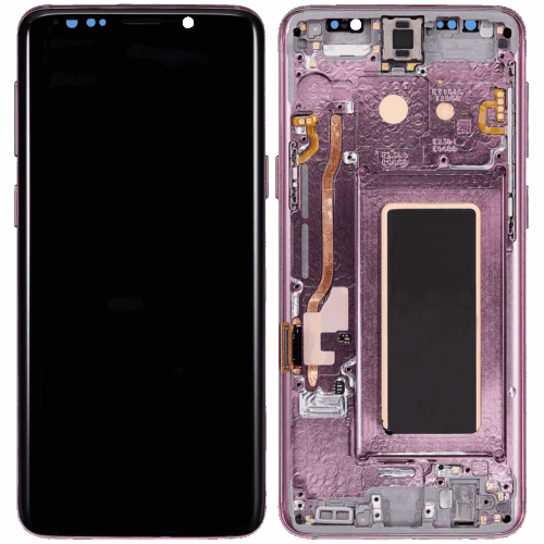 Bloc écran OLED avec cadre pour Samsung Galaxy S9 (reconditionné) (Lilac Purple) – Image 2