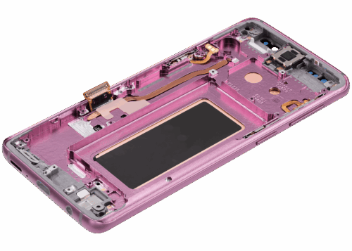 Bloc écran OLED avec cadre pour Samsung Galaxy S9 (reconditionné) (Lilac Purple) – Image 6