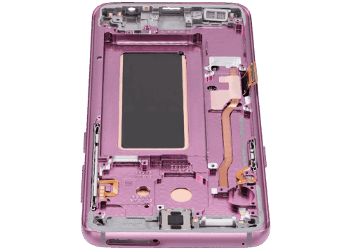 Bloc écran OLED avec cadre pour Samsung Galaxy S9 (reconditionné) (Lilac Purple) – Image 8