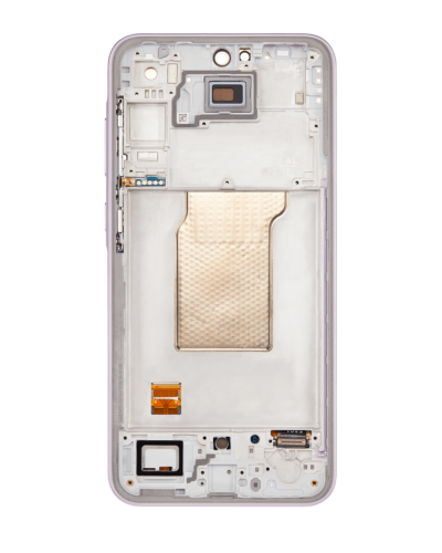 Bloc écran OLED avec cadre pour Samsung Galaxy A35 5G (A356 / 2024) (reconditionné) (Lilac) – Image 3