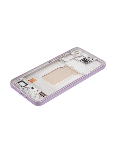 Bloc écran OLED avec cadre pour Samsung Galaxy A35 5G (A356 / 2024) (reconditionné) (Lilac) – Image 6