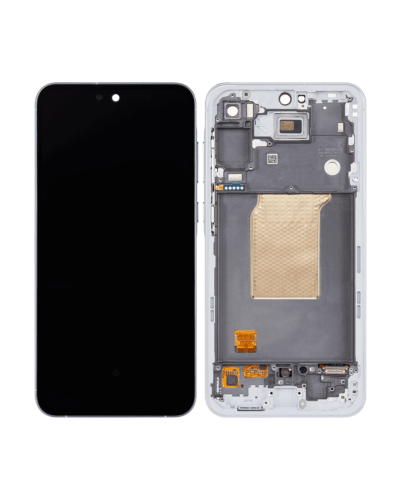 OLED Assembly With Frame For Samsung Galaxy A55 (A556 / 2024) (Refurbished) (Iceblue) – Image 3