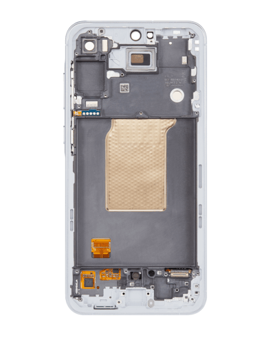 OLED Assembly With Frame For Samsung Galaxy A55 (A556 / 2024) (Refurbished) (Iceblue) – Image 4