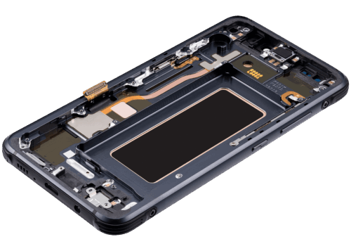 Écran OLED avec cadre pour Samsung Galaxy S8 Active (reconditionné) (Gris Météore) – Image 6