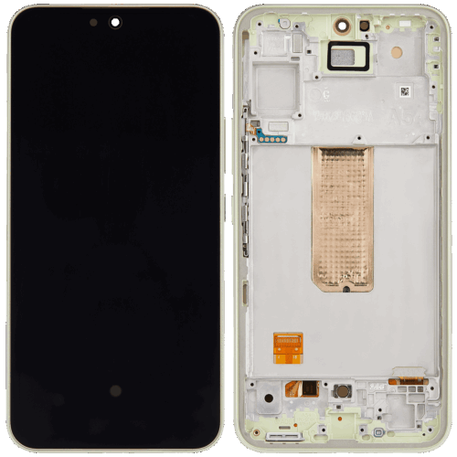 Bloc écran OLED avec cadre pour Samsung Galaxy A54 5G (A546 / 2023) (US & International Version) (compatible qualité supérieure) (Lime) – Image 2