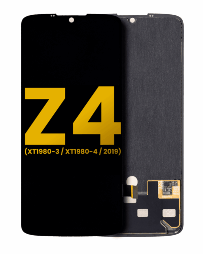 OLED Assembly Without Frame For Motorola Moto Z4 (XT1980-3 / XT1980-4 / 2019) (Refurbished) (All Colors)