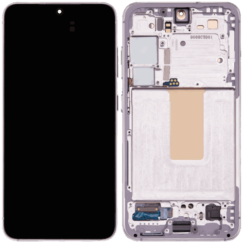OLED Assembly With Frame For Samsung Galaxy S23 5G (US & International) (Refurbished) (Pink / Lavender) – Image 2