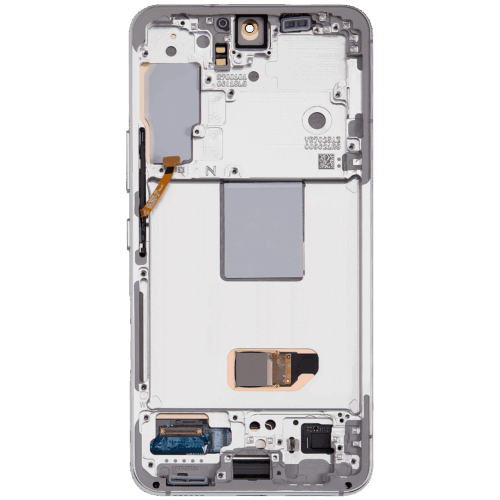 Écran OLED avec cadre pour Samsung Galaxy S22 5G (versions US et internationale) (reconditionné) (blanc) – Image 5