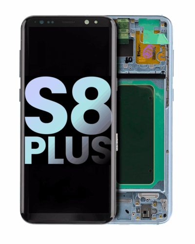 Bloc écran OLED avec cadre pour Samsung Galaxy S8 Plus (Service Pack) (Coral Blue) – Image 7