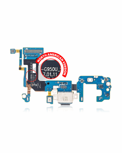 Port de chargement avec câble flexible pour Samsung Galaxy S8 (G950U) (version US) (lot de service)
