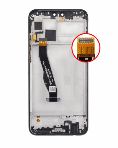 Écran LCD complet avec cadre pour Huawei Y9 (2019) (reconditionné) (Midnight Black) – Image 12