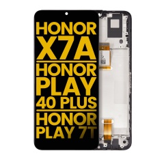 LCD Assembly With Frame For Honor X7A / Honor Play 40 Plus / Honor Play7T (Refurbished) (All Colors)