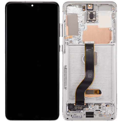 Bloc écran OLED avec cadre pour Samsung Galaxy S20 Plus 5G (reconditionné) (Cloud White) – Image 2