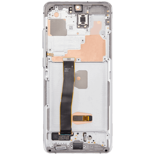 OLED Assembly With Frame For Samsung Galaxy S20 Ultra 5G (Refurbished) (Cloud White) – Image 4