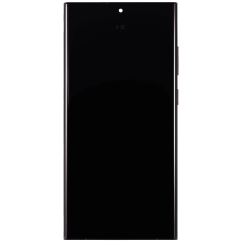 OLED Assembly With Frame For Samsung Galaxy S23 Ultra (US & International) (Refurbished) (Graphite / Red) – Image 4
