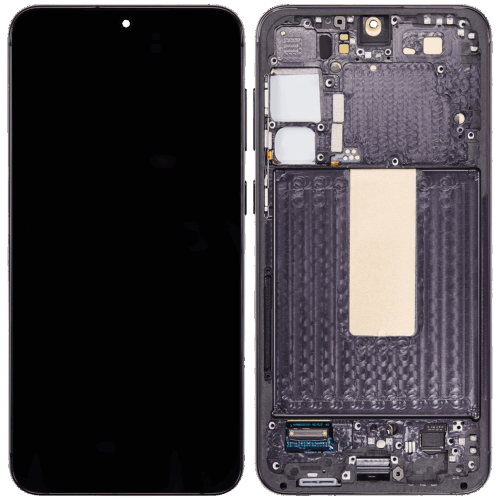 Bloc écran OLED avec cadre pour Samsung Galaxy S23 Plus 5G (US & International) (reconditionné) (Phantom Black) – Image 2