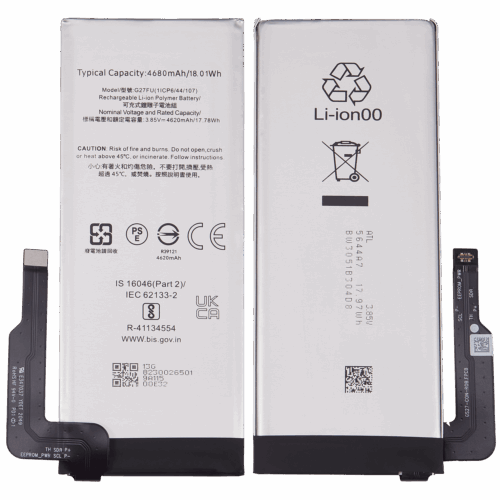 De remplacement batterie pour Google Pixel 5A (G27FU) – Image 2