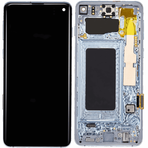 OLED Assembly With Frame For Samsung Galaxy S10 (Refurbished) (Prism Blue) – Image 2
