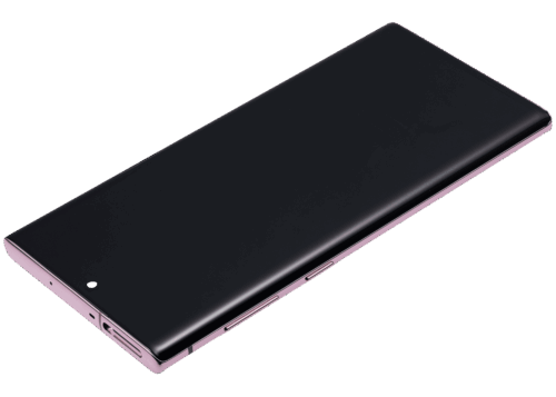 OLED Assembly With Frame For Samsung Galaxy Note 10 (Refurbished) (Aura Glow / Silver) – Image 5