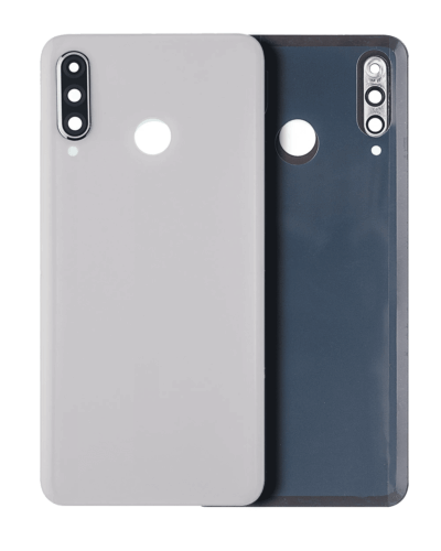 Back cover Glass With Camera Lens For Huawei P30 Lite / Nova 4E (4GB RAM / Without Logo) (Pearl White)