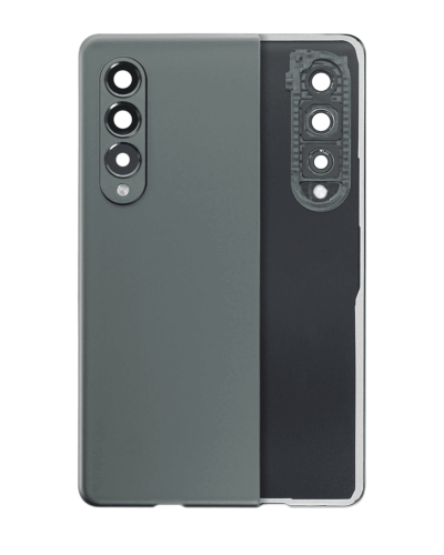 Back Cover Glass With Camera Lens For Samsung Galaxy Z Fold 3 5G (Aftermarket Plus) (Phantom Green)