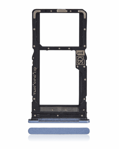 Single Sim Card Tray For Motorola Moto G34 (XT2363 /2023) (Ice Blue)