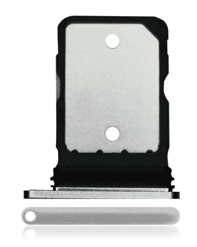 Sim Card Tray For Google Pixel 8a (Genuine OEM) (Porcelain)
