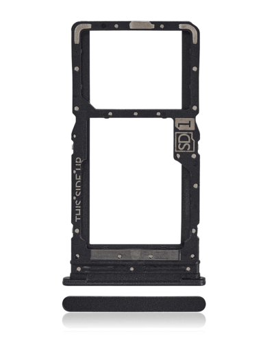 Single Sim Card Tray For Motorola Moto G34 (XT2363 /2023) (Charcoal Black)