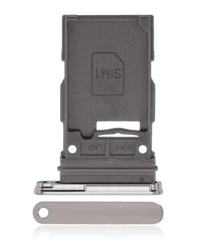 Single Sim Card Tray For Samsung Galaxy S23 5G / S23 Plus 5G (Cream)
