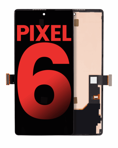 Bloc écran OLED avec cadre (sans empreinte digitale capteur) pour Google Pixel 6 (compatible qualité supérieure) (toutes couleurs)