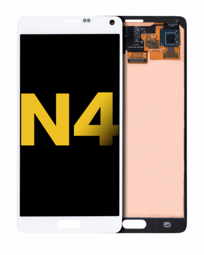 OLED Assembly Without Frame For Samsung Galaxy Note 4 (Refurbished) (White)
