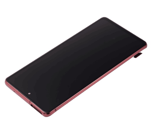 Écran OLED avec cadre pour Samsung Galaxy S20 FE 4G/5G (reconditionné) (rouge nuage) – Image 5