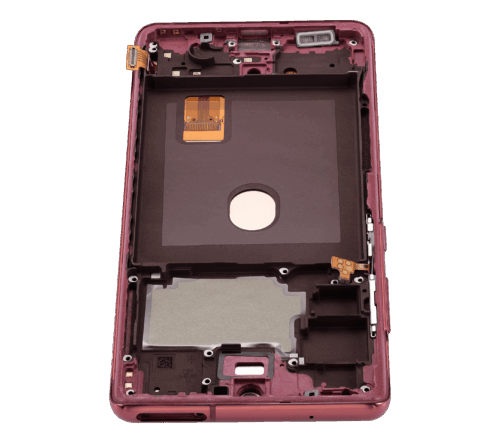 Écran OLED avec cadre pour Samsung Galaxy S20 FE 4G/5G (reconditionné) (rouge nuage) – Image 8
