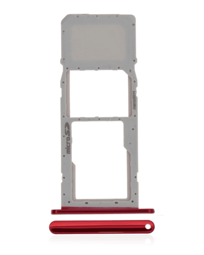 Single Sim Card Tray For LG K22 (2020) (Red)